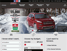 Tablet Screenshot of andersonmotors.ca